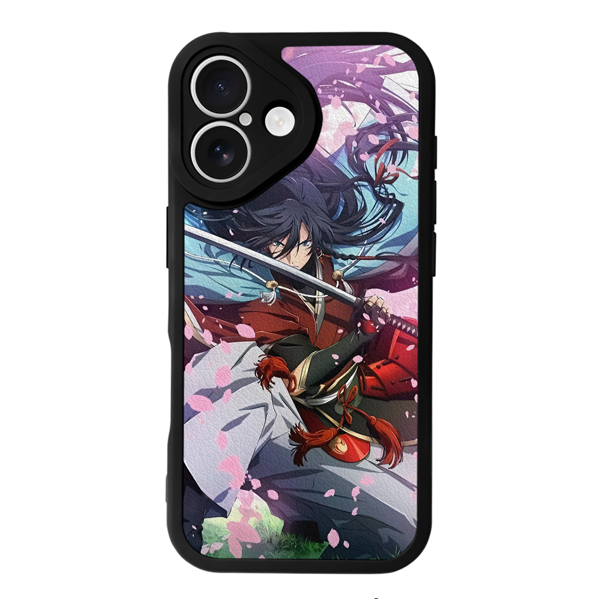 （画像用） 刀剣乱舞 Touken Ranbu 【iPhone 16シリーズ対応】シリコンスマホケース（レザー調） 材質：シリコン
